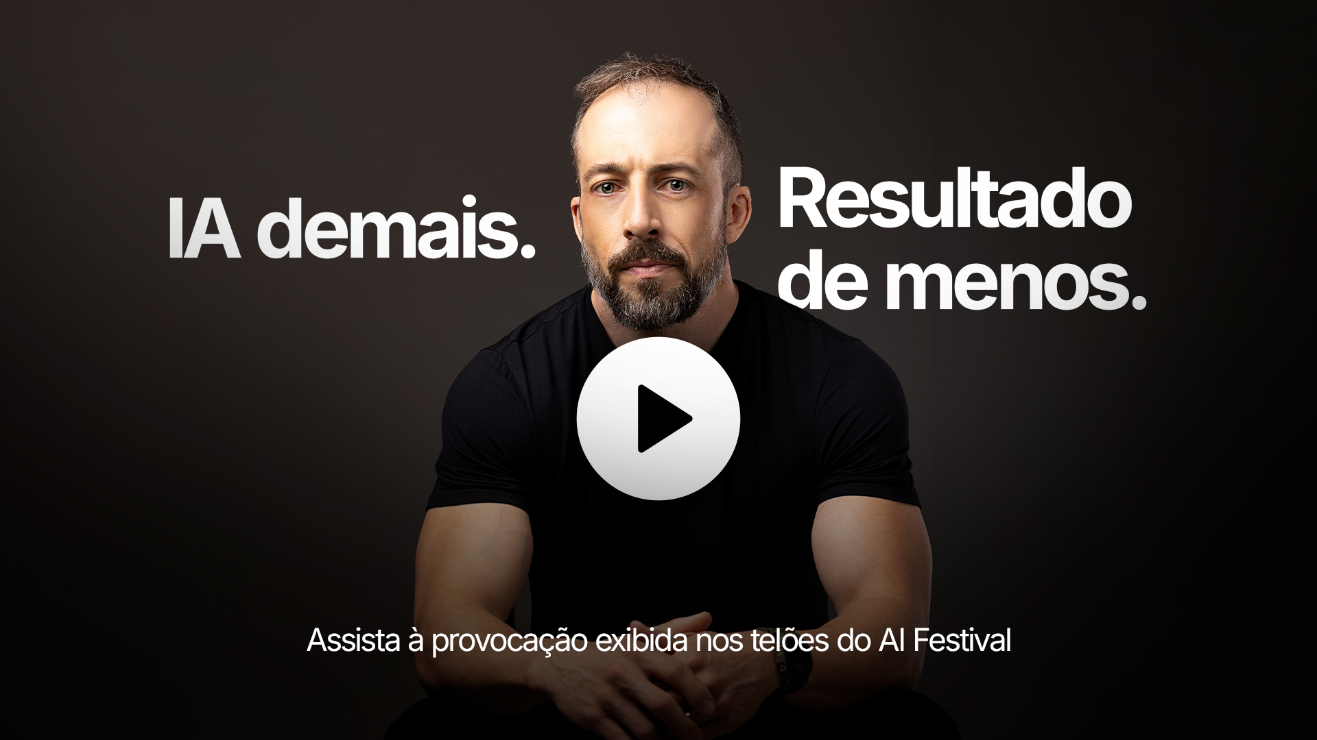 IA demais. Resultado de menos.